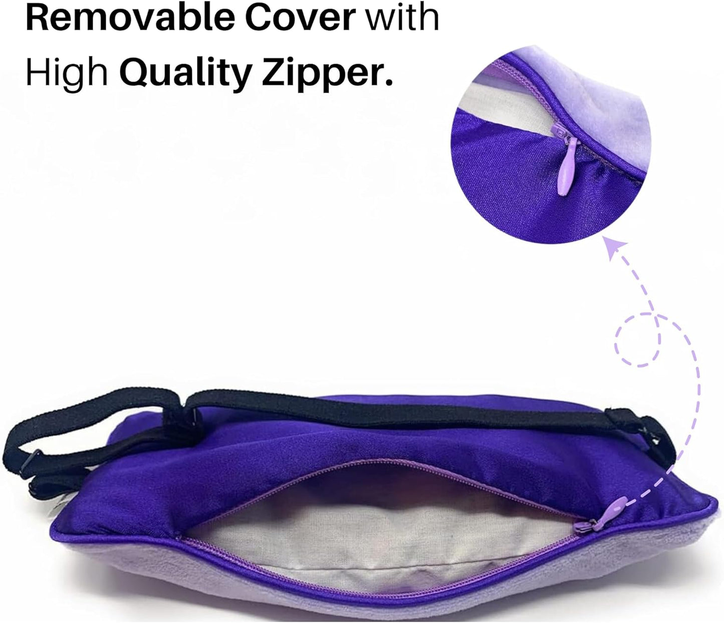 Mumu Wraps Lavender Aromatherapy Weighted Eye Pillow - Ultimate Relaxation for Sleep, Yoga, and Meditation - Bonus Cover Included - Perfect Gift for Women and Moms